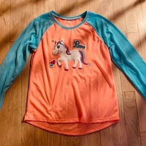 Girls pajama top